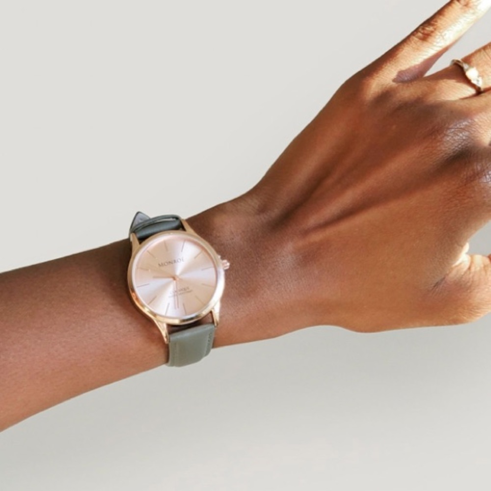 NWT: Monroé Watches Sunburst Solérose Watch - Picture 2 of 6